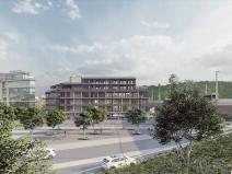 Pronájem kanceláře, Praha - Hlubočepy, Strakonická, 499 m2