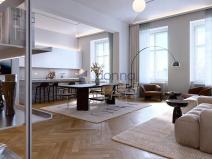 Pronájem bytu 3+kk, Praha, Janáčkovo nábřeží, 164 m2