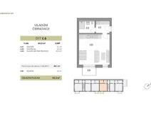 Prodej bytu 1+kk, Brno, Faměrovo náměstí, 40 m2