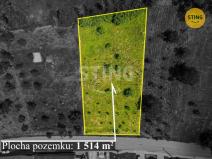 Prodej zahrady, Halenkovice, 1514 m2