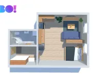 Pronájem bytu 1+kk, Havlíčkův Brod, Beckovského, 43 m2