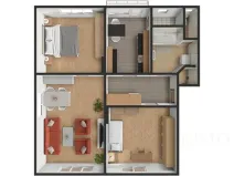 Prodej bytu 3+1, Písek, Za Pazdernou, 72 m2