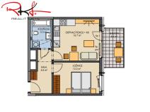 Prodej bytu 2+kk, Praha, Čakovická, 49 m2
