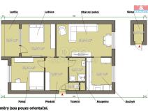Prodej bytu 3+1, Rokycany - Nové Město, Pražská, 66 m2