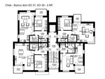 Prodej bytu 1+kk, Cheb, K Pomezí, 41 m2