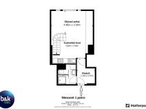Pronájem bytu 2+kk, Beroun - Beroun-Centrum, Havlíčkova, 53 m2