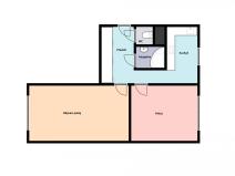 Pronájem bytu 2+1, Praha - Krč, Antala Staška, 56 m2