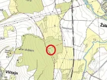 Prodej pole, Žákava, 480 m2