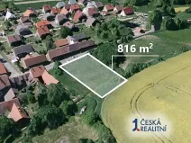 Prodej pozemku pro bydlení, Louňovice pod Blaníkem, 816 m2