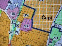Prodej pozemku pro bydlení, Čepí, 931 m2