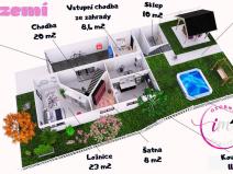 Prodej rodinného domu, Rančířov, 180 m2
