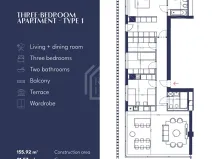 Prodej bytu 3+1, Vlora, Albánie, 177 m2