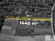 Prodej zahrady, Střelice, 1440 m2