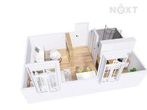 Prodej bytu 1+kk, Rapotín, Výzkumníků, 26 m2