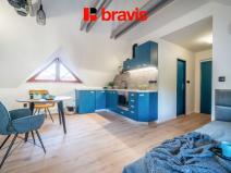Pronájem bytu 1+kk, Brno - Štýřice, Červený kopec, 39 m2