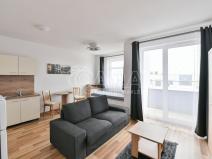 Pronájem bytu 1+kk, Praha - Uhříněves, Karla Guta, 34 m2