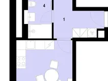 Prodej bytu 2+kk, Brno, Plynárenská, 47 m2