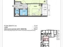 Prodej bytu 2+kk, Brno, Rokycanova, 52 m2