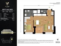 Prodej bytu 2+kk, Praha, Vítězné náměstí, 59 m2