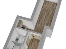 Pronájem bytu 1+kk, Opava, Hany Kvapilové, 18 m2