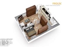 Pronájem bytu 2+kk, Praha - Dejvice, Jaselská, 48 m2