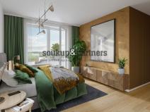 Prodej bytu 2+kk, Praha - Ruzyně, Huppnerova, 59 m2