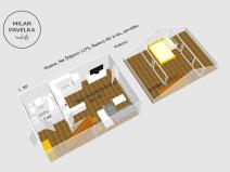 Prodej rodinného domu, Rosice, Na Štěpnici, 69 m2