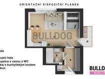 Prodej bytu 1+kk, Libčice nad Vltavou, Pod Hliníkem, 33 m2