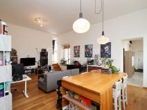 Pronájem bytu 3+kk, Praha - Vršovice, Uzbecká, 106 m2