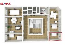 Pronájem kanceláře, Broumov, Stanislava Opočenského, 12 m2