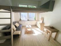 Pronájem bytu 1+kk, Brno - Bystrc, Rakovecká, 25 m2