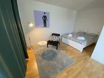 Pronájem bytu 1+kk, Praha - Karlín, Molákova, 30 m2