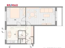 Pronájem bytu 2+1, Kladno, Polská, 51 m2
