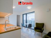 Pronájem bytu 2+kk, Brno - Zábrdovice, Bratislavská, 33 m2
