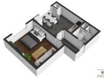 Pronájem bytu 1+1, Valtice, Lázeňská, 33 m2