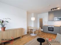 Pronájem bytu 1+kk, Praha - Holešovice, U průhonu, 32 m2