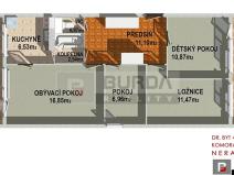 Prodej bytu 4+1, Neratovice, nám. Republiky, 85 m2