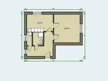 Pronájem bytu 1+1, Lanškroun, B. Smetany, 48 m2
