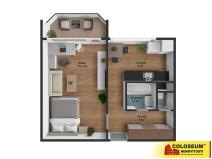 Prodej bytu 1+1, Brno - Lesná, 35 m2