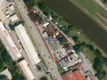 Prodej výrobních prostor, České Budějovice, Vltavské nábř., 380 m2