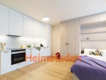 Pronájem bytu 1+kk, Praha - Holešovice, Vrbenského, 39 m2
