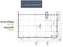 Pronájem skladu, Tuchoměřice, Ke Kopanině, 947 m2