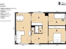 Prodej bytu 3+1, Mirotice - Strážovice, 75 m2