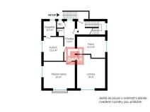 Pronájem bytu 3+1, Horka nad Moravou, Nádražní, 90 m2