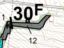 Dražba lesa, Osek, 301 m2