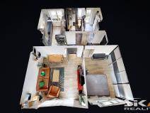 Prodej bytu 2+1, Louny, 55 m2