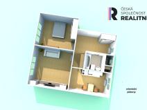 Pronájem bytu 2+1, Lubenec, Karlovarská, 58 m2