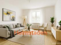 Pronájem bytu 1+1, Ostrava - Poruba, Havlíčkovo náměstí, 40 m2