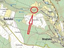 Prodej lesa, Stražisko, 805 m2