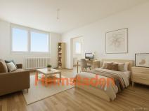 Pronájem bytu 1+kk, Karviná - Hranice, Slovenská, 35 m2